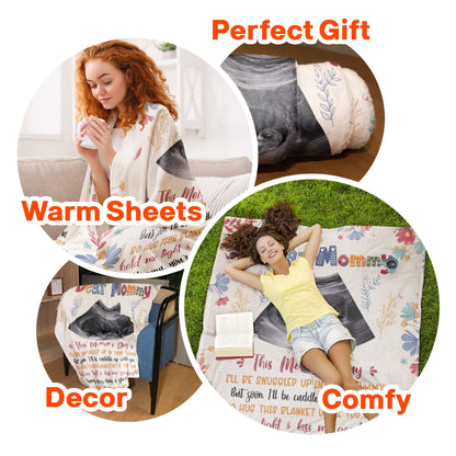 Mommy You're Doing A Great Job - Personalized New Mom Blanket