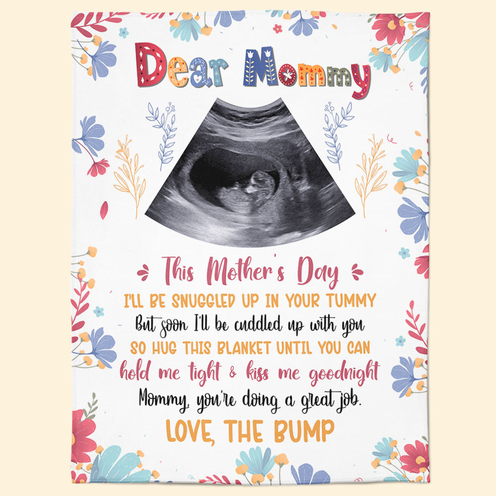 Mommy You're Doing A Great Job - Personalized New Mom Blanket