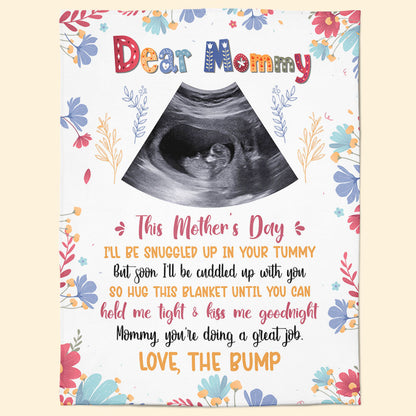 Mommy You're Doing A Great Job - Personalized New Mom Blanket