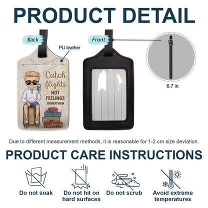 Personalized "On My List" Luggage Tag - Unique Gift for Her & Travelers