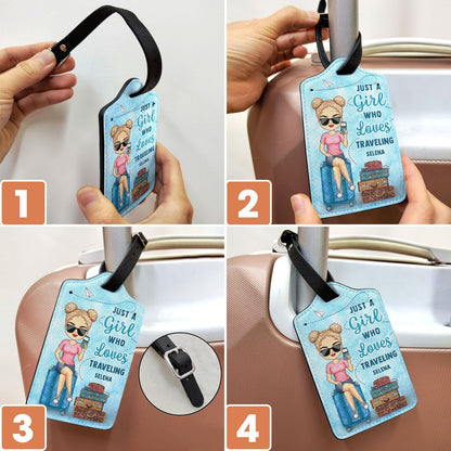 Personalized "On My List" Luggage Tag - Unique Gift for Her & Travelers