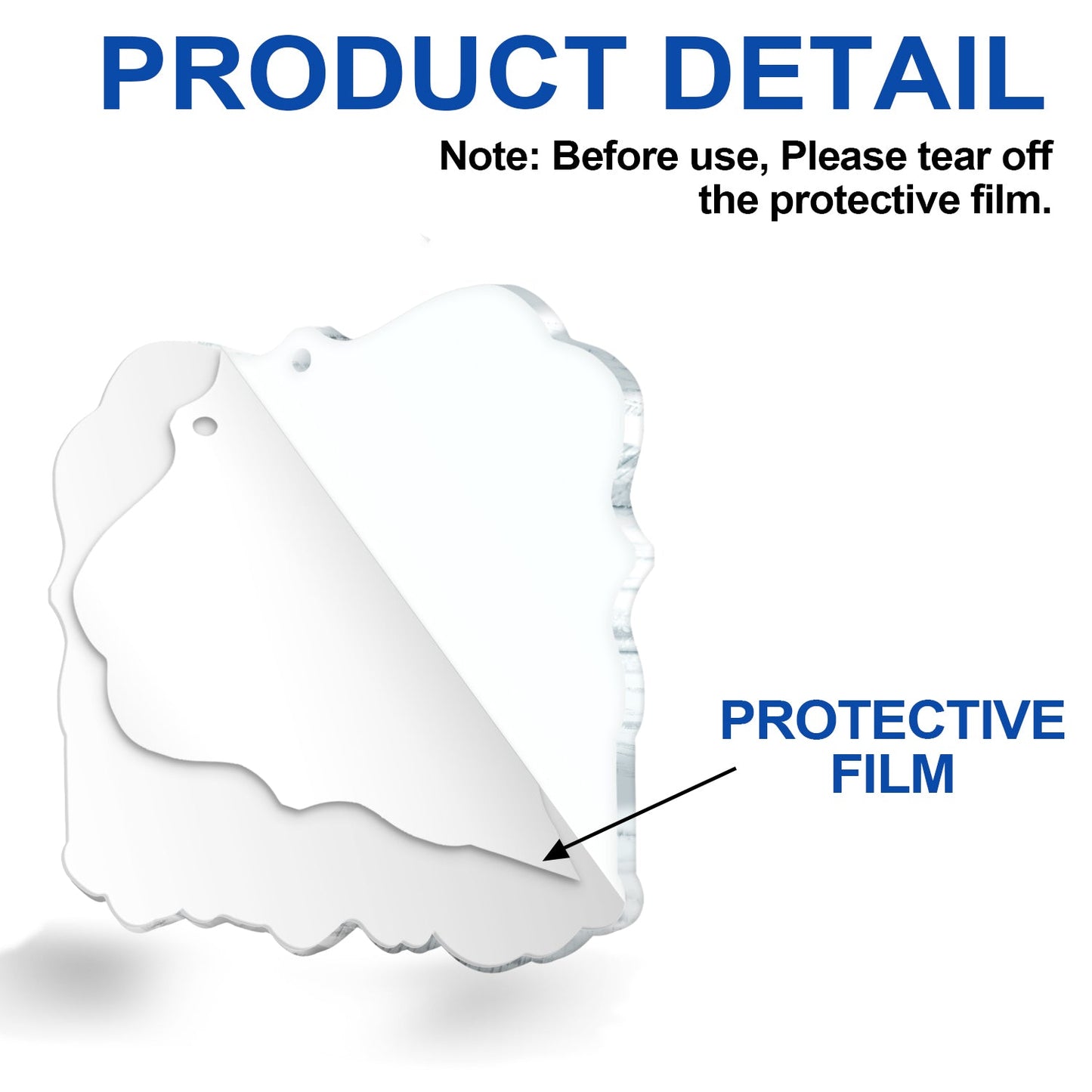 Personalized Funny Bestie Christmas Ornament - Unique Custom Gift for Friends