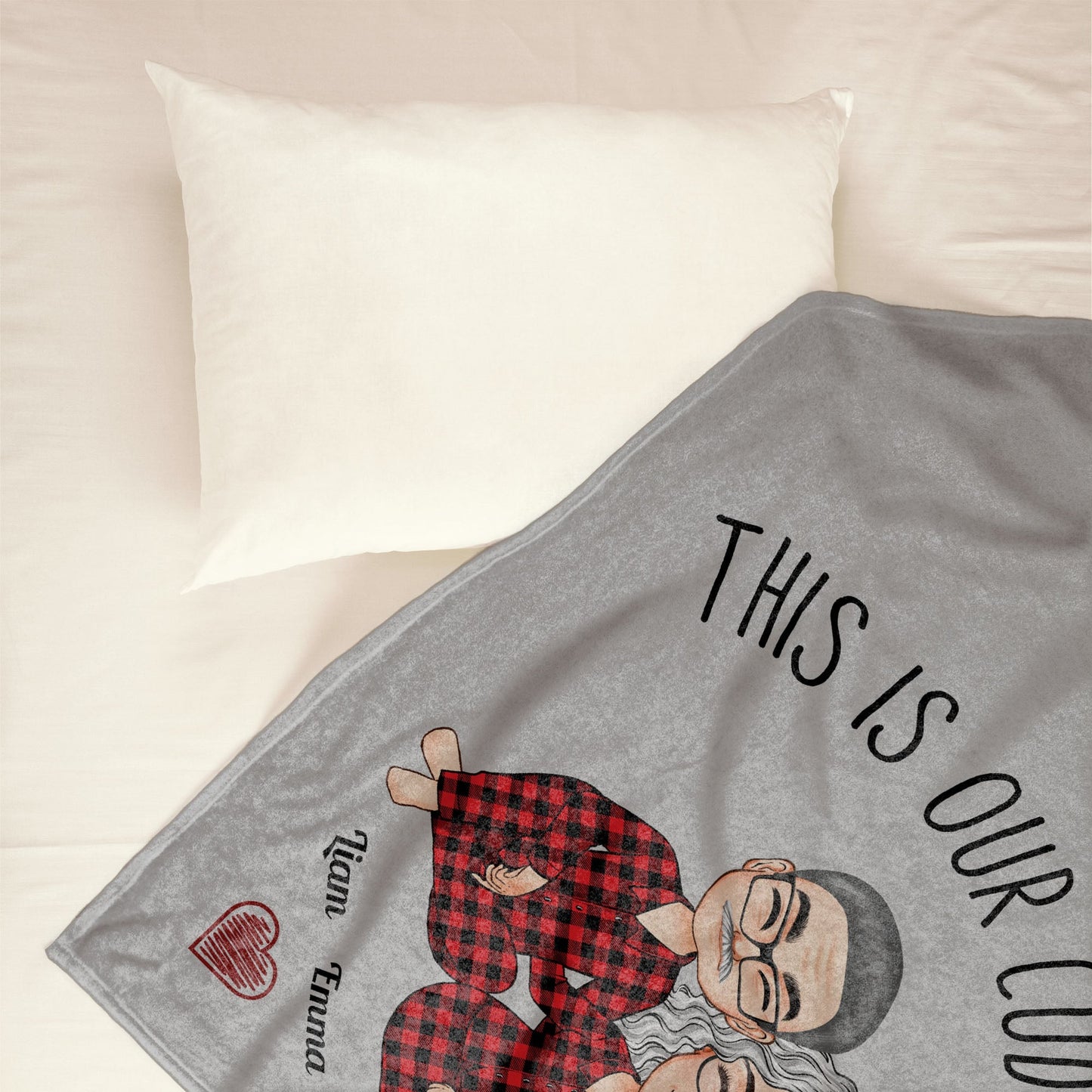 Our Cuddling Blanket - Personalized Couple Blanket