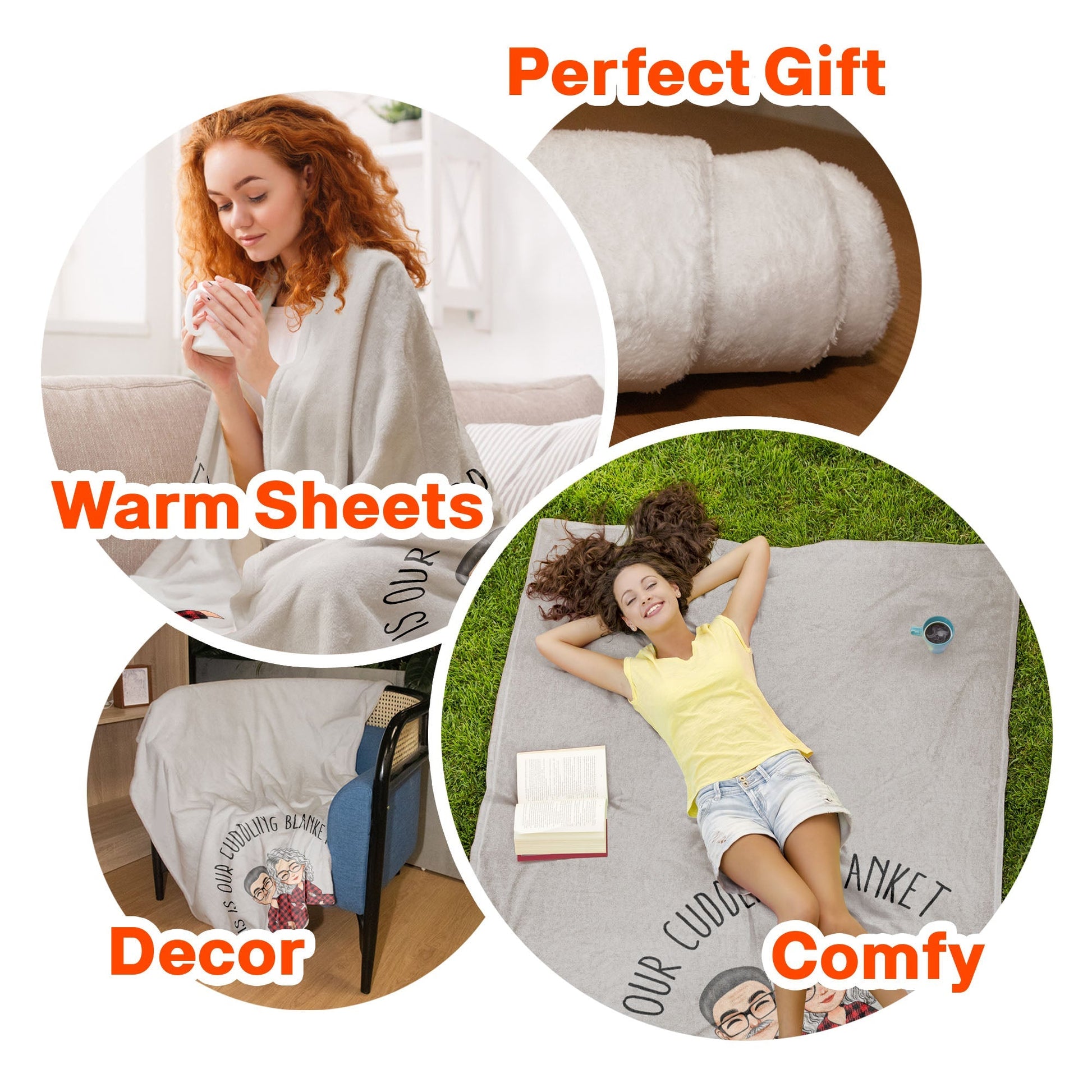 Our Cuddling Blanket - Personalized Couple Blanket