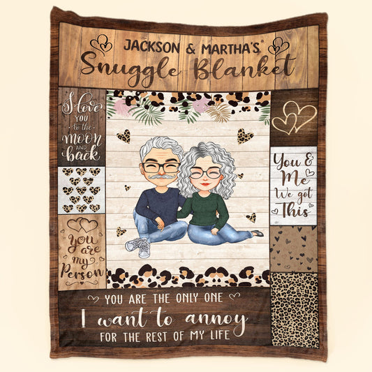 "Our Snuggle" - Personalized Custom Blanket