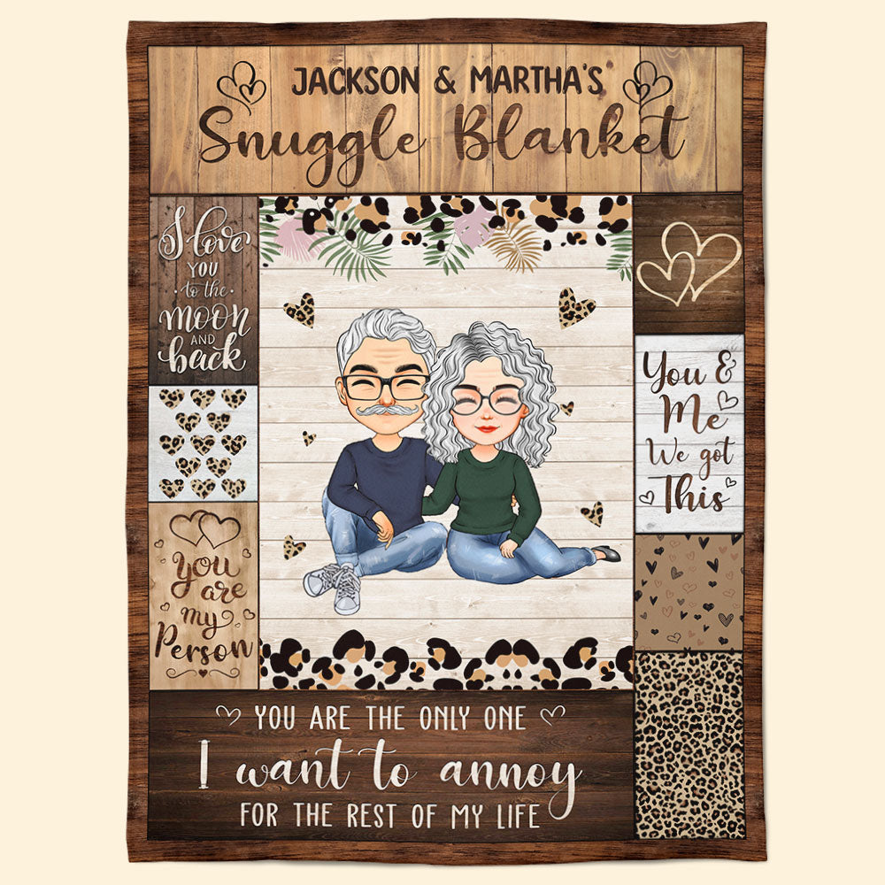 "Our Snuggle" - Personalized Custom Blanket