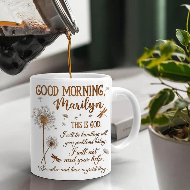 Start Your Morning with Faith - Personalized Bible Mug