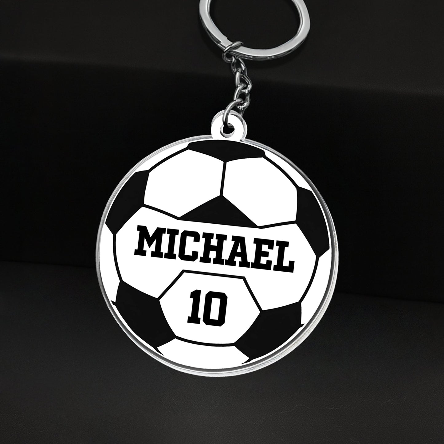 Celebrate Your Favorite Sports Moments - Personalized Custom Acrylic Keychain
