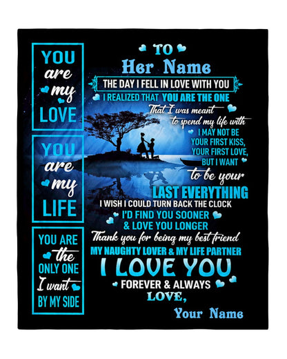 Wrapped in My Love - Personalized Romantic Love Story Blanket
