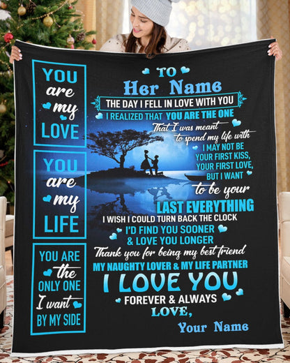 Wrapped in My Love - Personalized Romantic Love Story Blanket