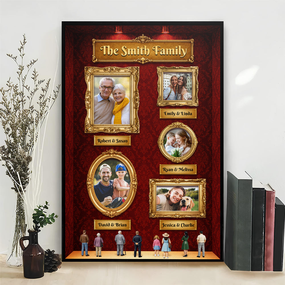 Museum Of Our Family - Personalized Custom Photo Poster / Canvas