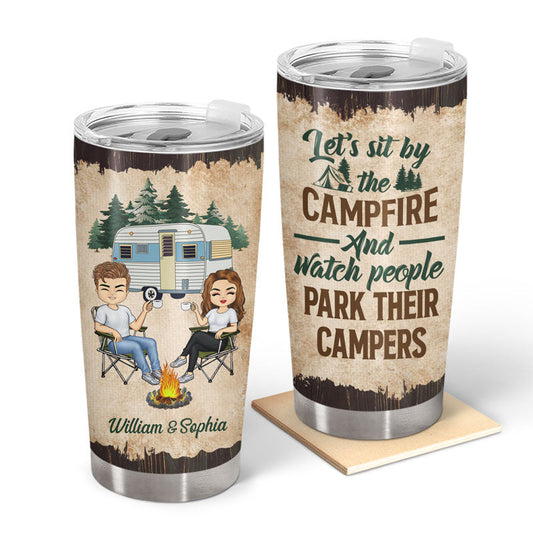 “Our Campfire Stories” -  Couple Gift - Personalized Custom Tumbler