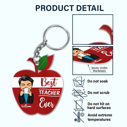 Teach Love Inspire - Personalized Acrylic Keychain