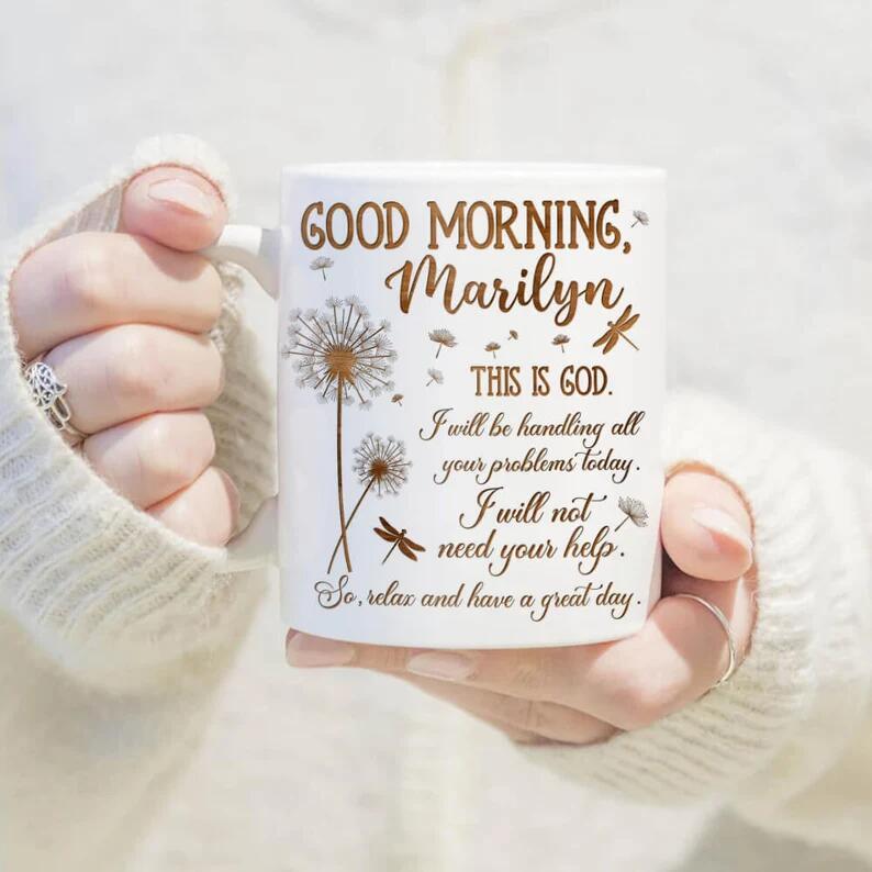 Start Your Morning with Faith - Personalized Bible Mug