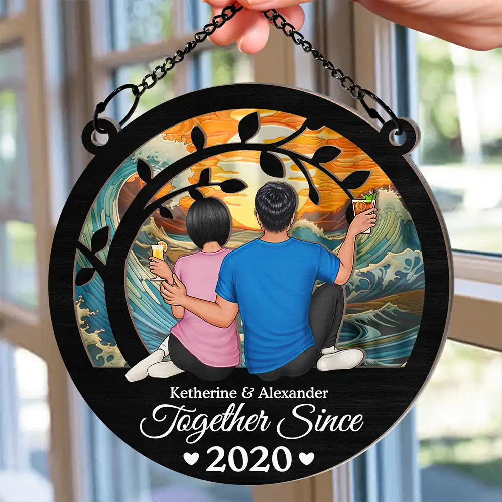 You & Me We Got This - Personalized Window Hanging Suncatcher Ornament