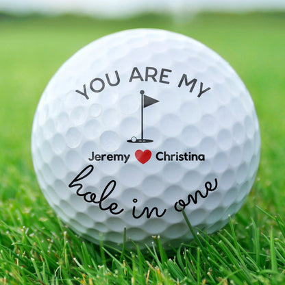 Personalized Golf Ball Gift personalization view for Husband