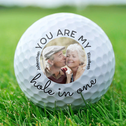 Custom Photo Golf Ball personalization view for Husband