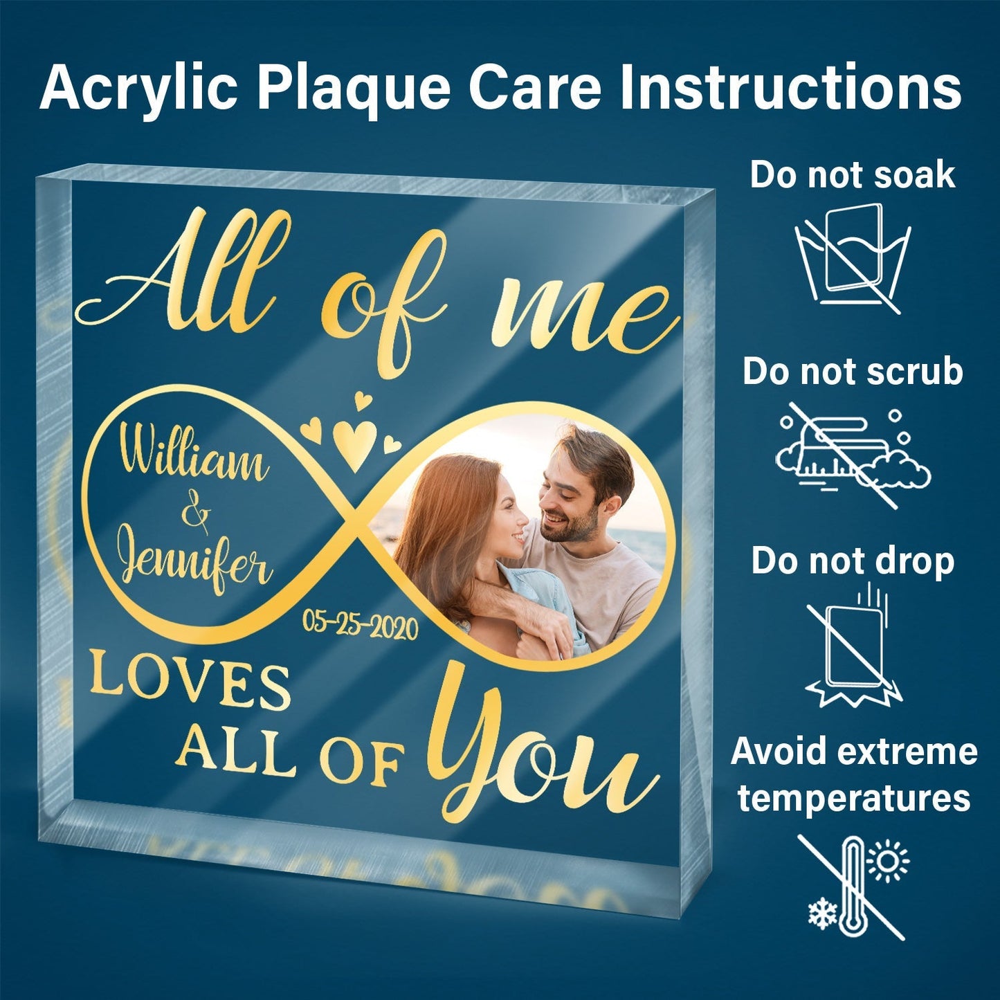 Plaque gift-ready design for Wife