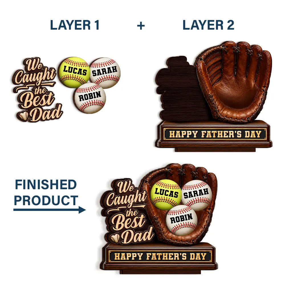 Plaque gift-ready design for Dad