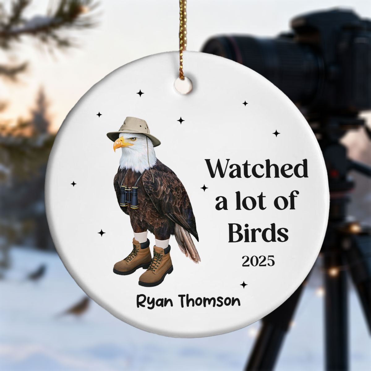 Custom Bird Watching Gift for Best Friends with personalized design details for meaningful gifting image 7