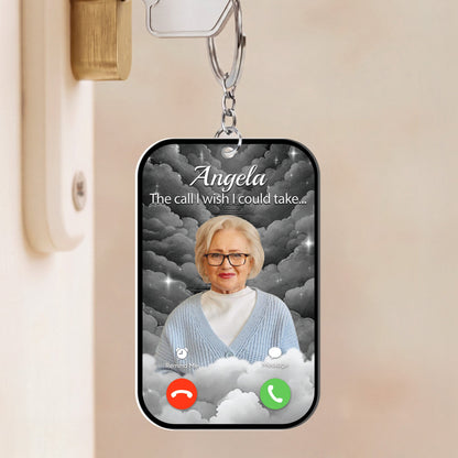 Personalized Memorial Keychain personalization view for Family