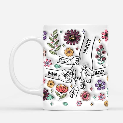 Holding Grandma's Hand - Personalised Mug