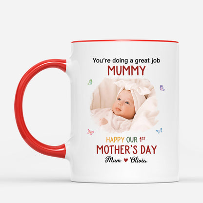 Happy 1st Father’s Day - Personalised Photo Mug