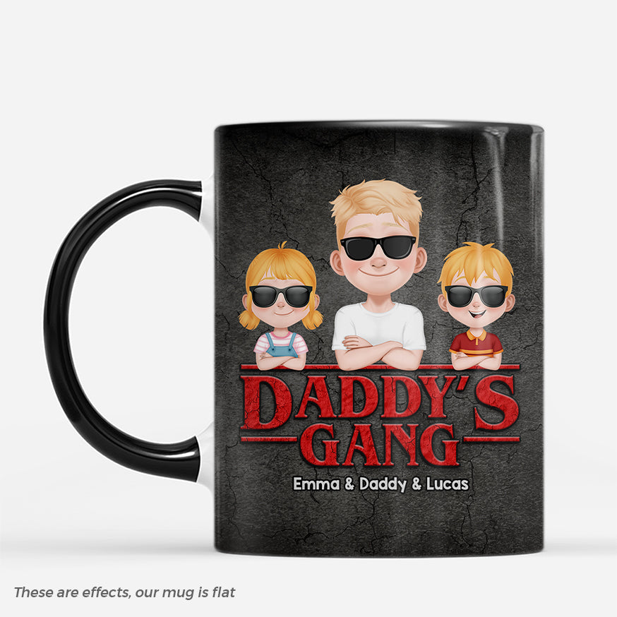Personalised “Mummy/Daddy Gang” Mug - Custom Parent Gift