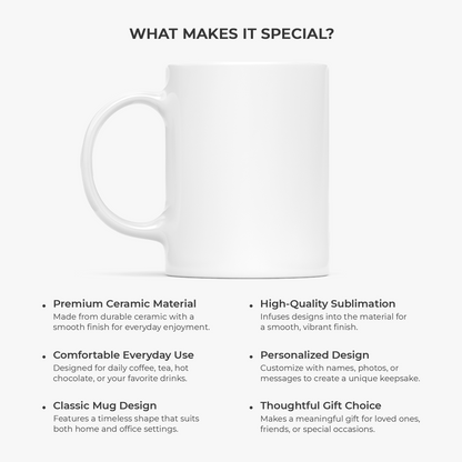 Guitar Studio Mug Personalized Ceramic Coffee Cup - Guitarist Rock Musician Gift for Music Lovers
