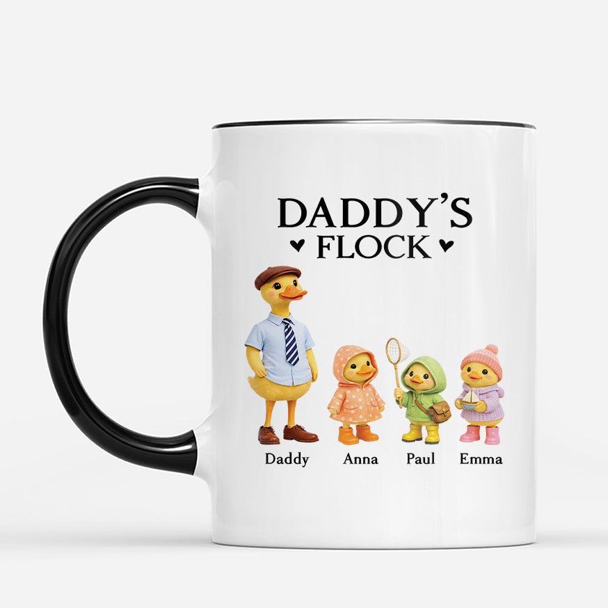 “Mummy’s Gang” Personalized Family Duck Mug - Gift for Mum/Dad