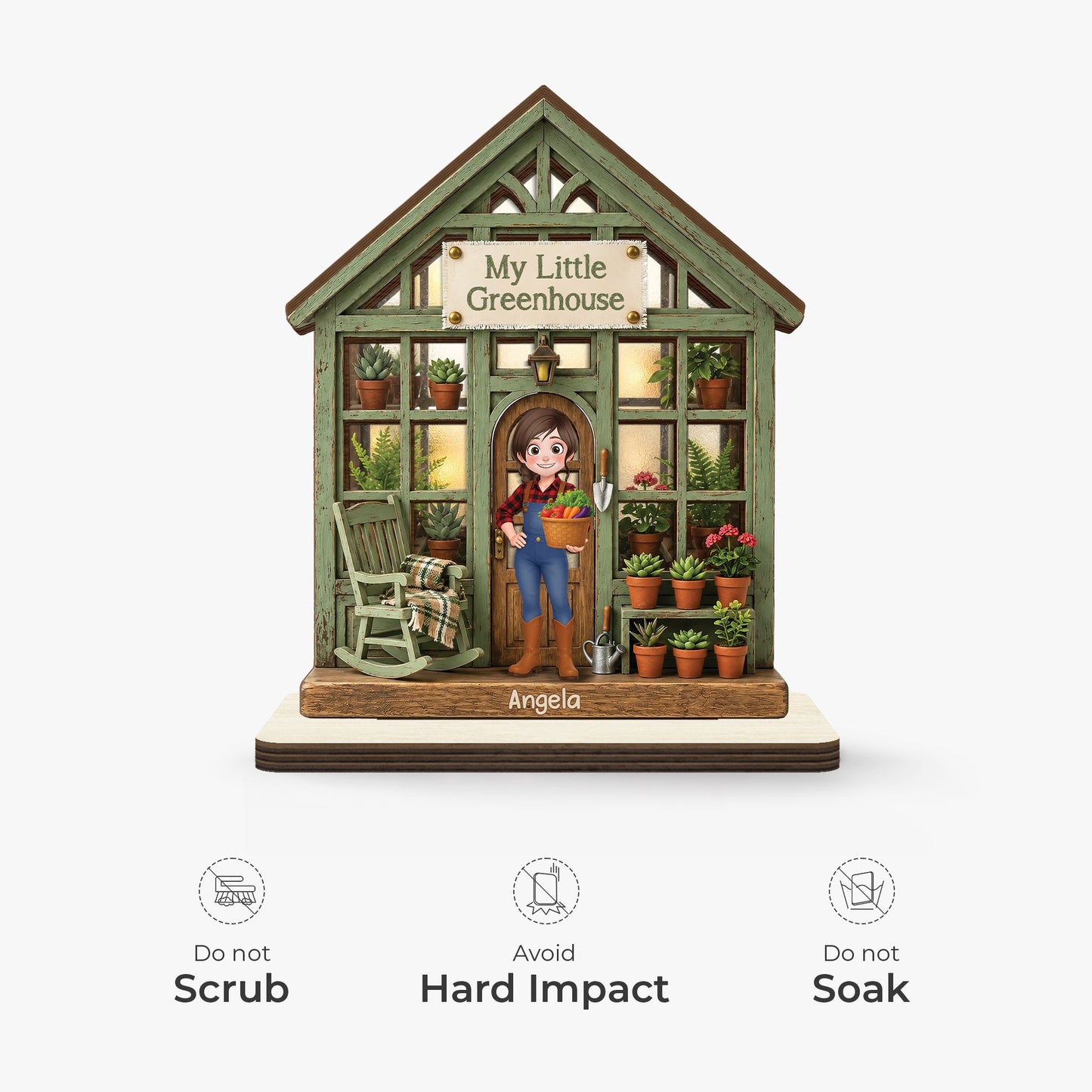 Plaque gift-ready design for Mom