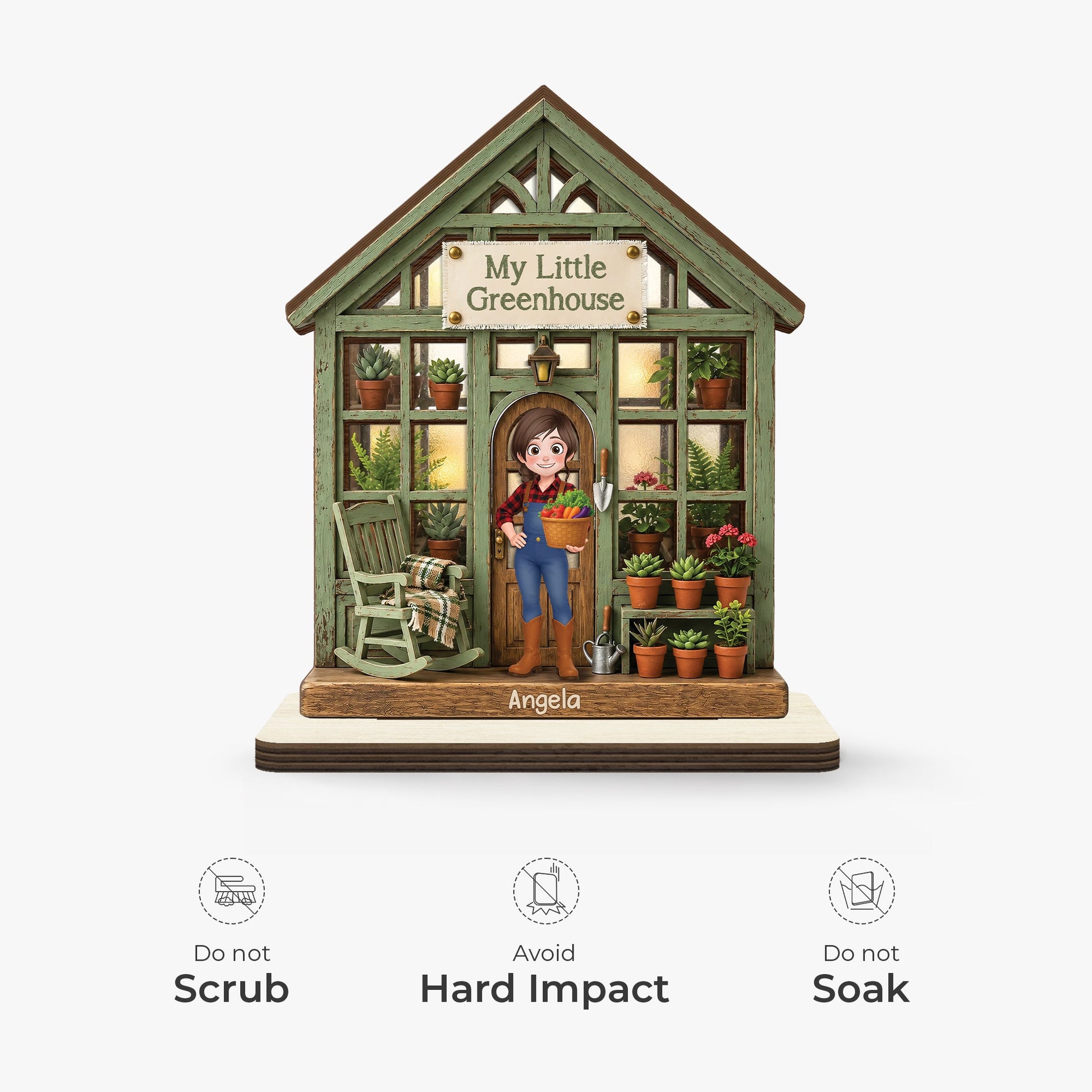 Plaque gift-ready design for Mom