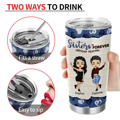 I’d Fight A Bear For You - Personalized Custom Tumbler