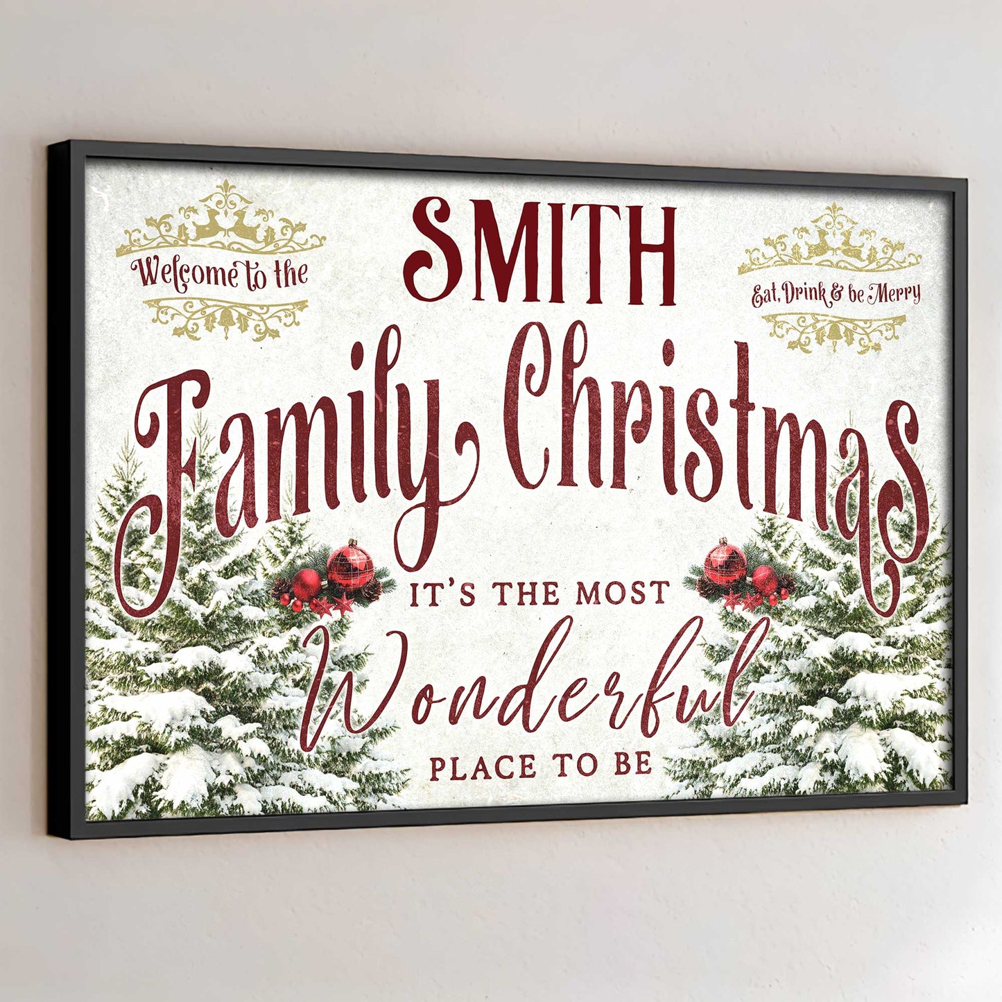 Welcome To The Family Christmas, Wonderful Place To Be