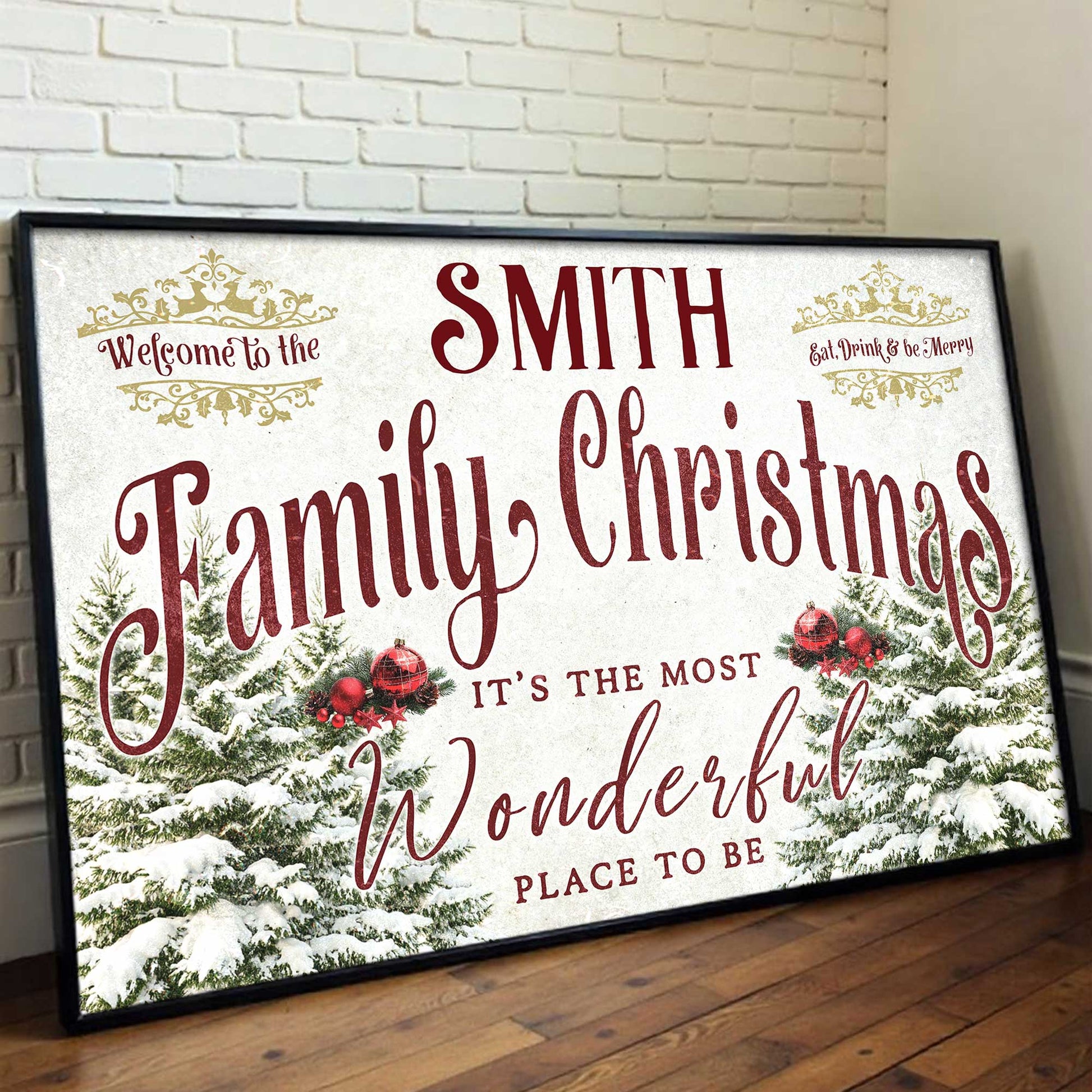 Welcome To The Family Christmas, Wonderful Place To Be