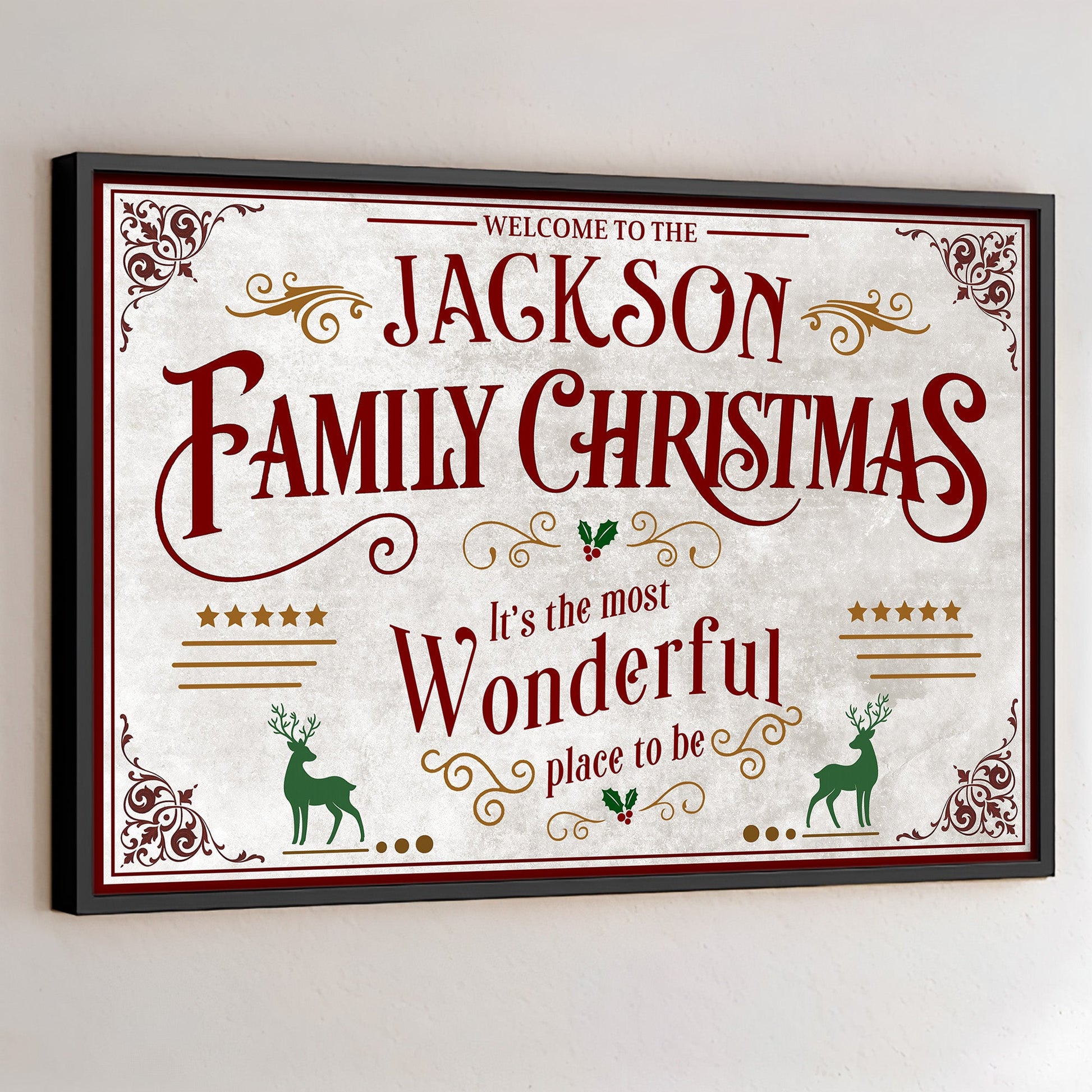 Welcome To The Family Christmas, Wonderful Place To Be