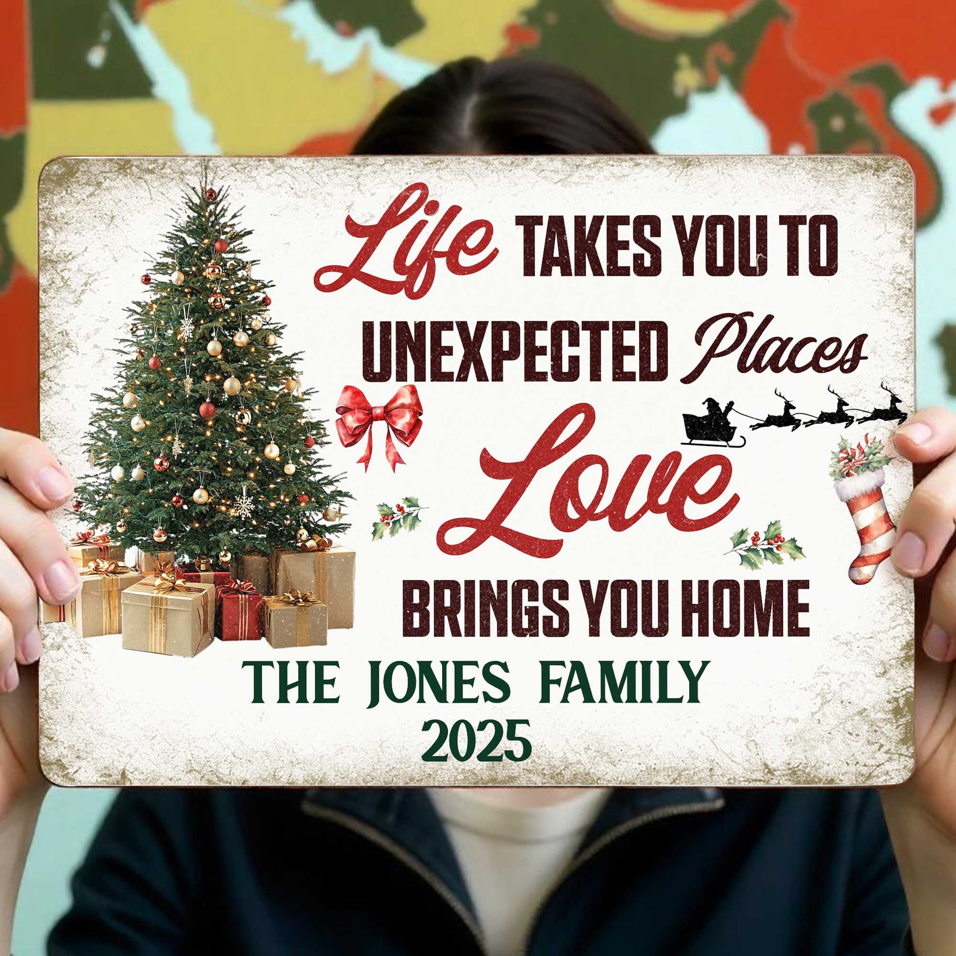 Life Takes You To Unexpected Places, Love Brings You Home