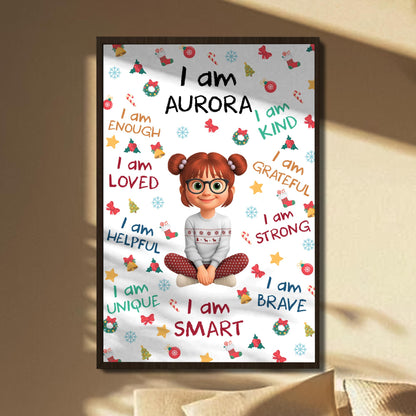 I Am Brave, Loved, Kind, And More, Empowering Girls