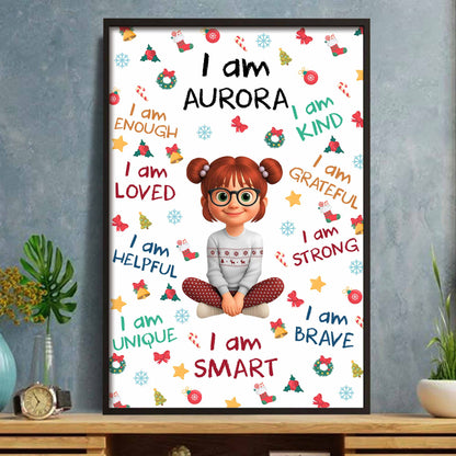 I Am Brave, Loved, Kind, And More, Empowering Girls