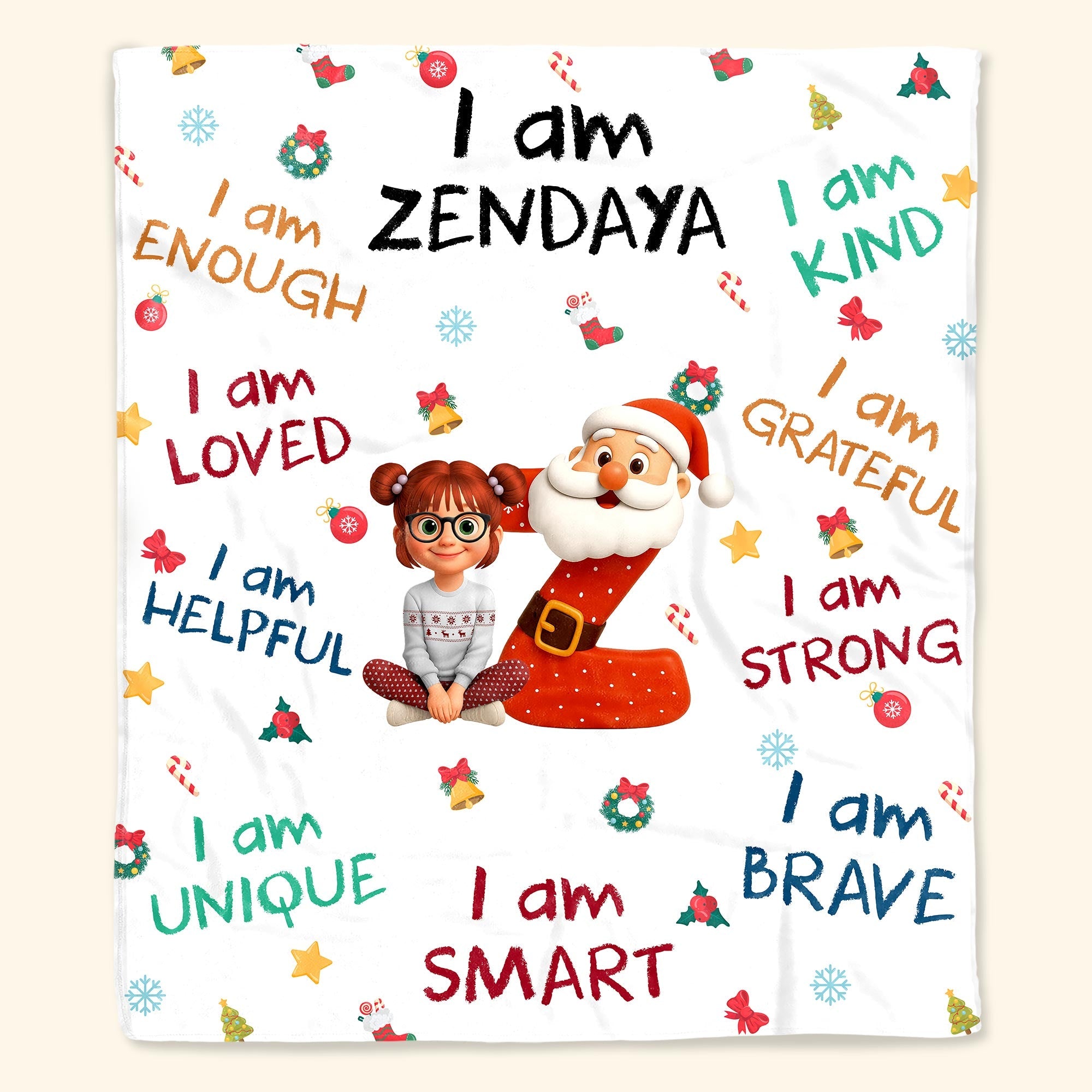 I Am Loved, I Am Brave, Santa and Elf