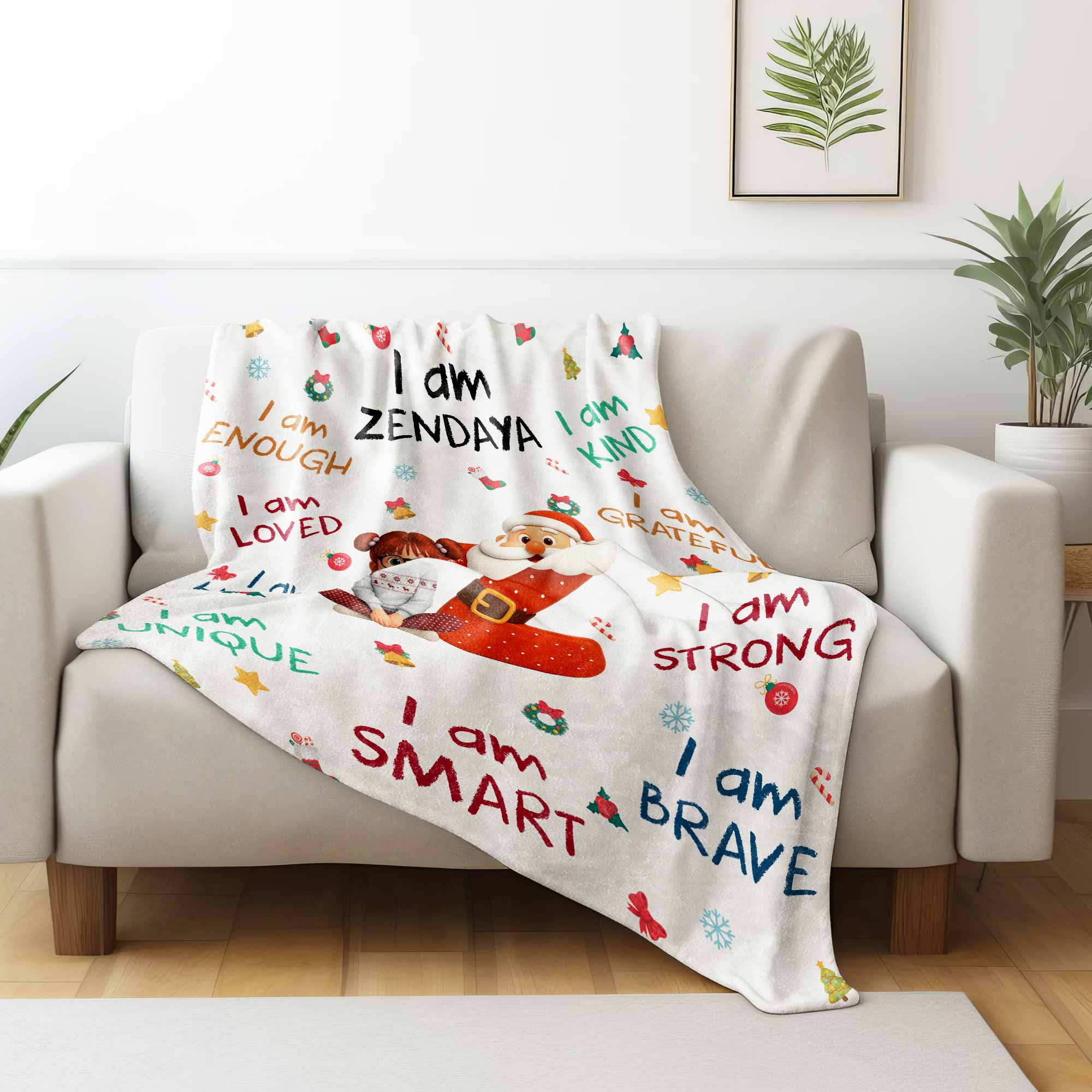 I Am Loved, I Am Brave, Santa and Elf