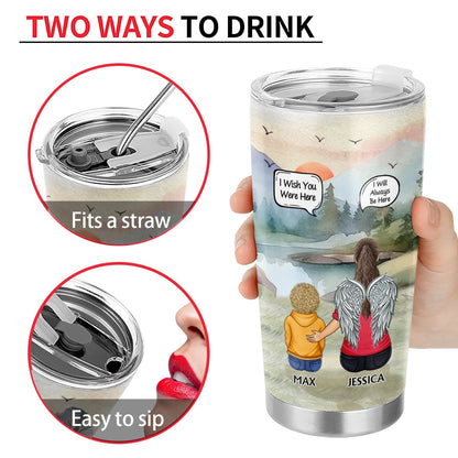 I Miss You I Know — Custom Memorial Tumbler for Family & Friends