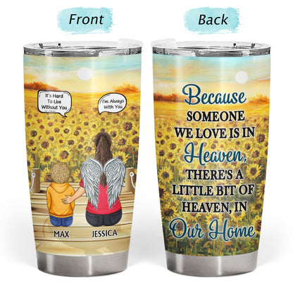 I Miss You I Know — Custom Memorial Tumbler for Family & Friends