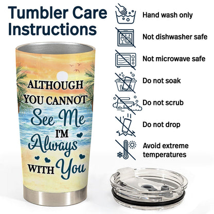 I Miss You I Know — Custom Memorial Tumbler for Family & Friends