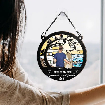 Your Memories Are The Light That Leads My Way - Personalized Window Hanging Suncatcher Ornament