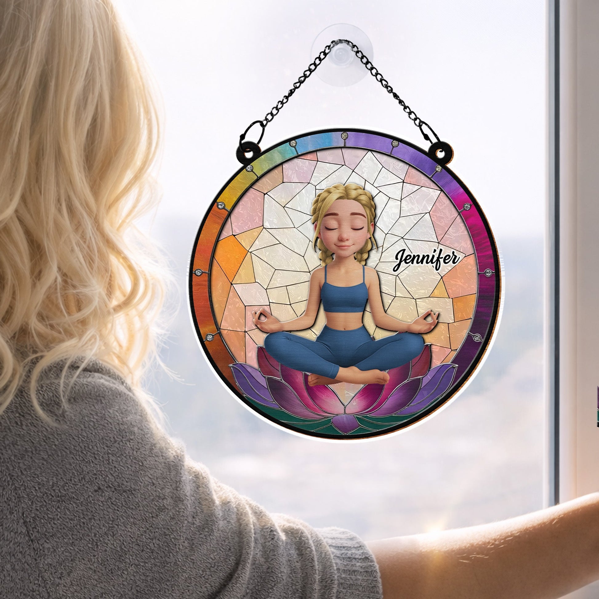Bring Harmony and Color, Peaceful Meditation Scene