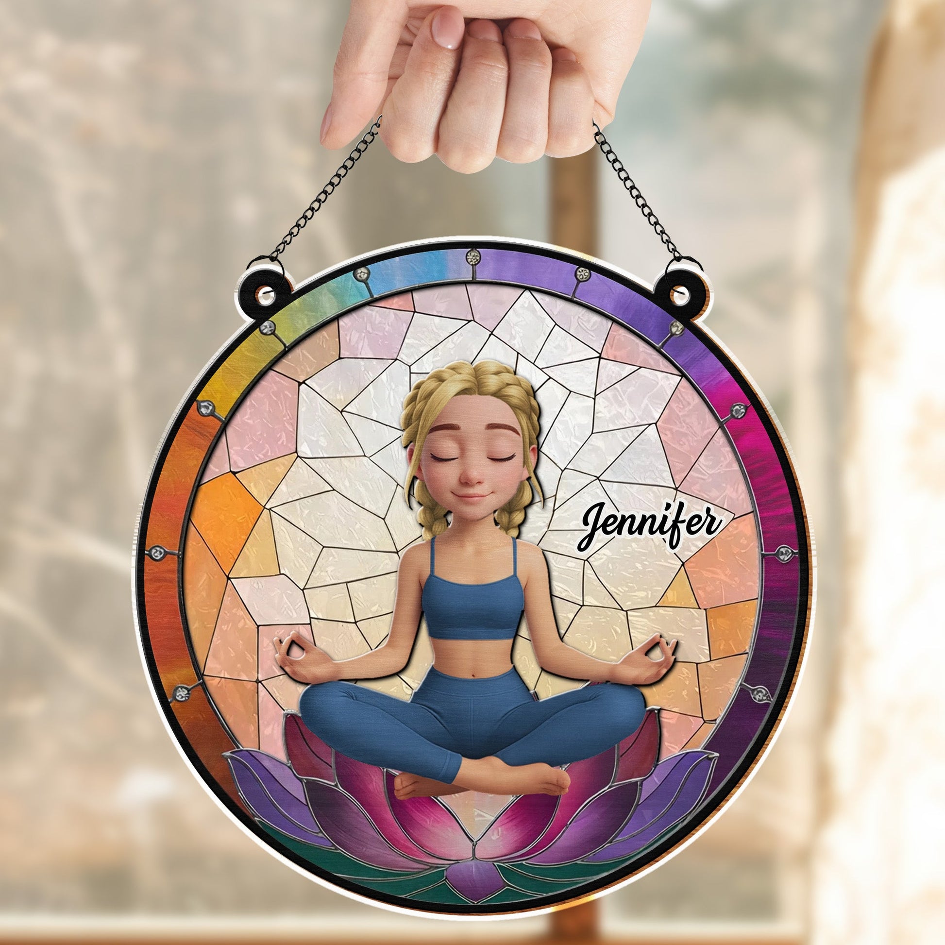 Bring Harmony and Color, Peaceful Meditation Scene