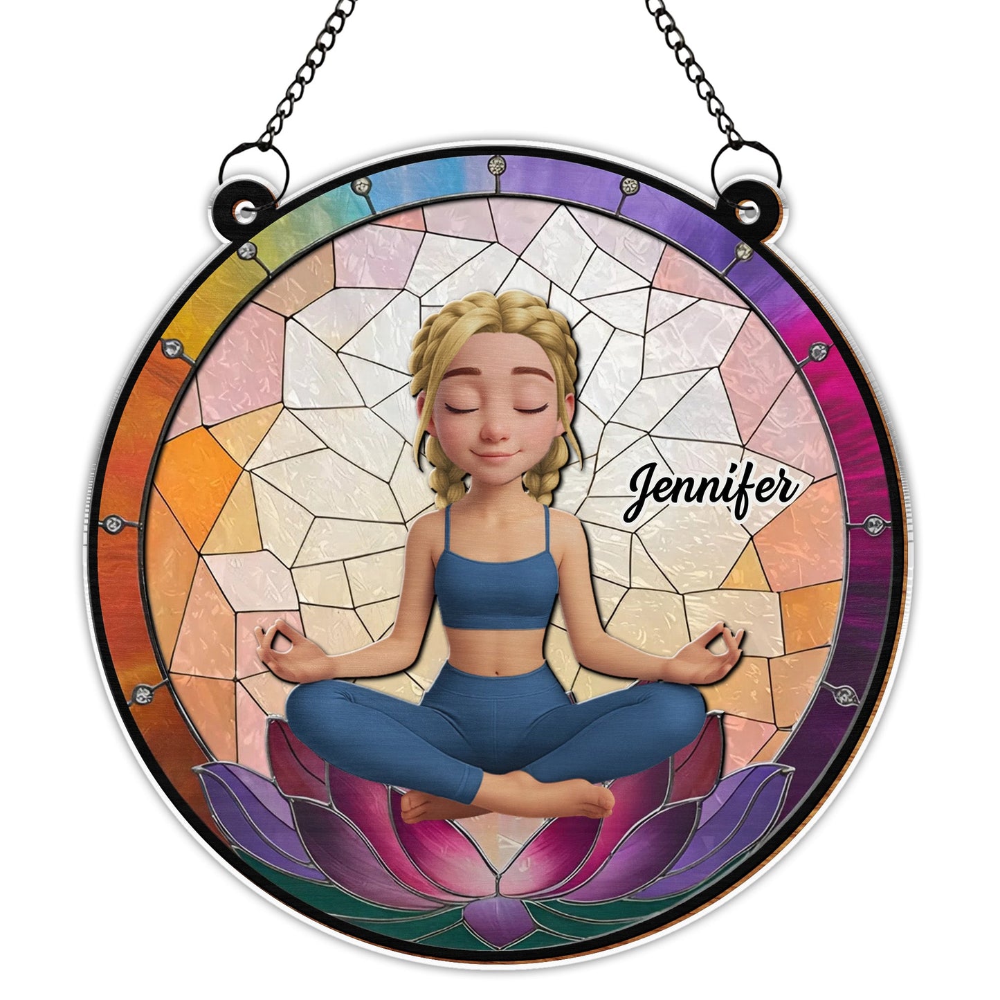 Bring Harmony and Color, Peaceful Meditation Scene