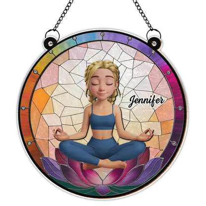 Bring Harmony and Color, Peaceful Meditation Scene