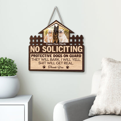 Wood Sign detail view for Dog Lovers